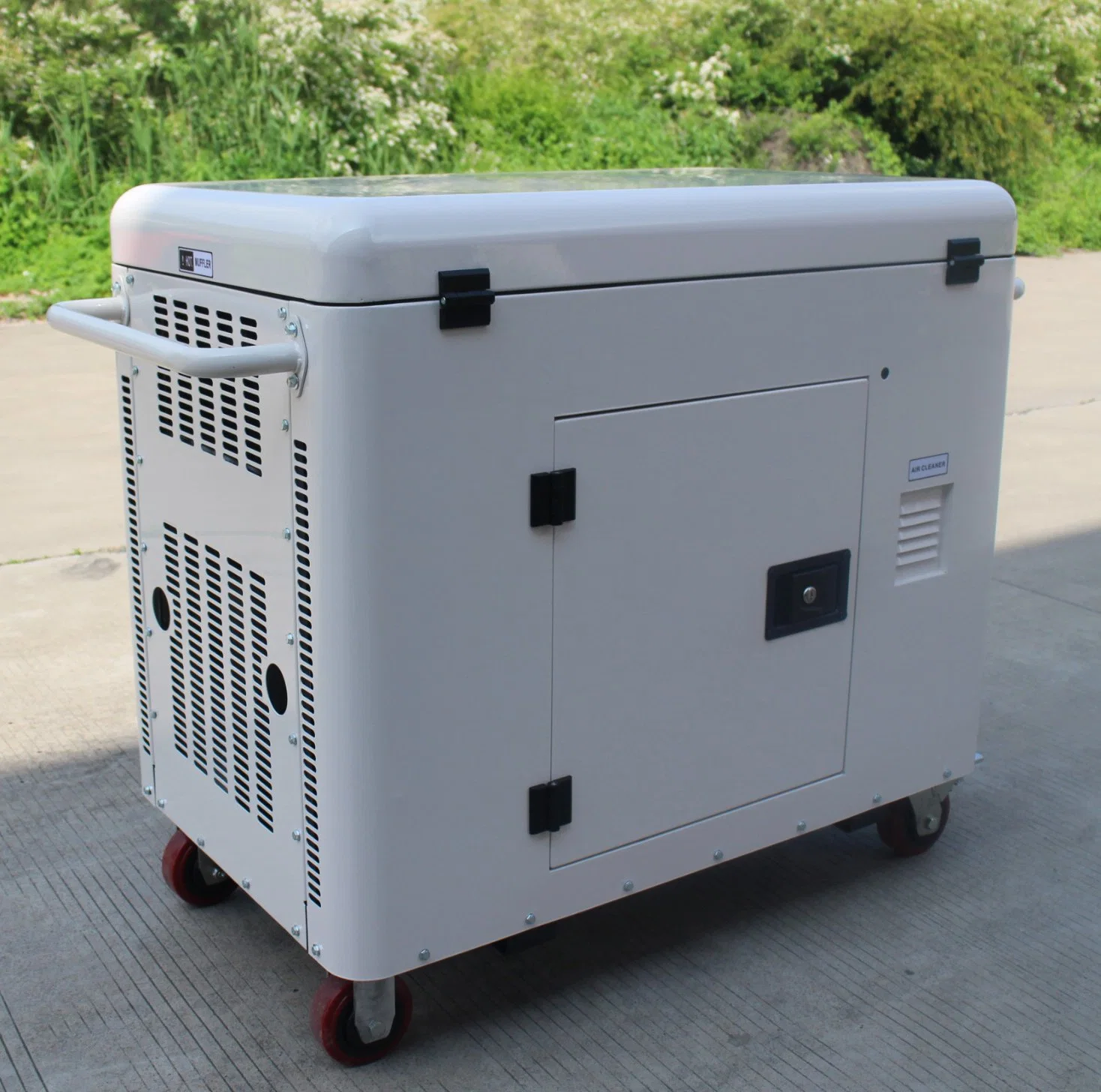 Slong 10kw 12kw Benzin Dual Fuel Silent Benzin LPG Natur Gasgenerator