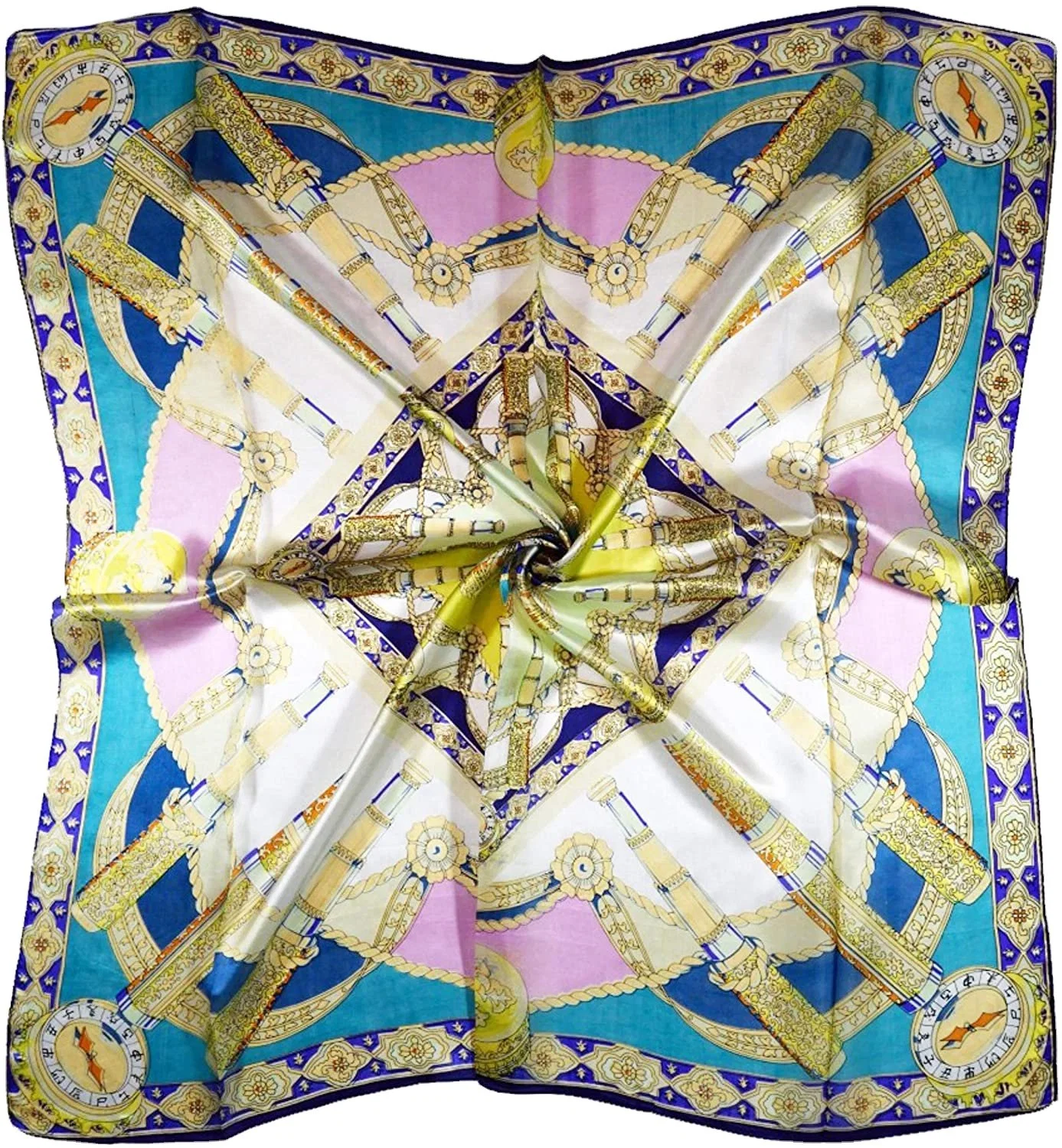 New Design Digital Printing Custom Silk Scarf for Women