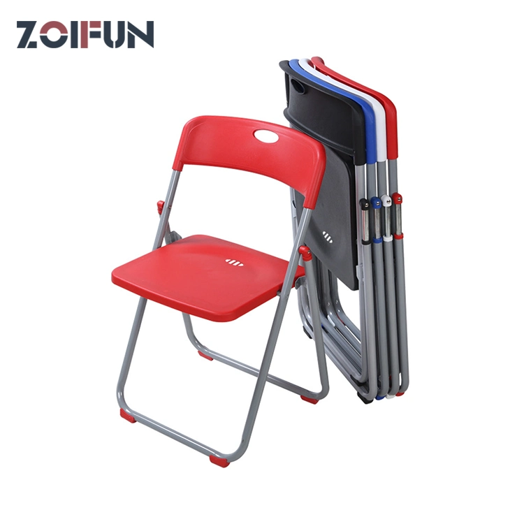 Light Weight Outdoor School Garden Plastic PP Seating; Durable Frame Space Saving Cheap Folding Chair