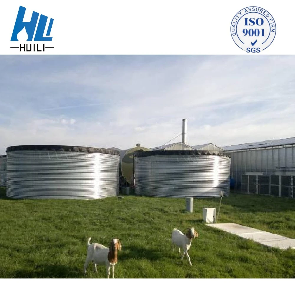 Galvanized Steel Corrugated Steel Water Tank Large Irrigation Round Zincalume Circular Tank