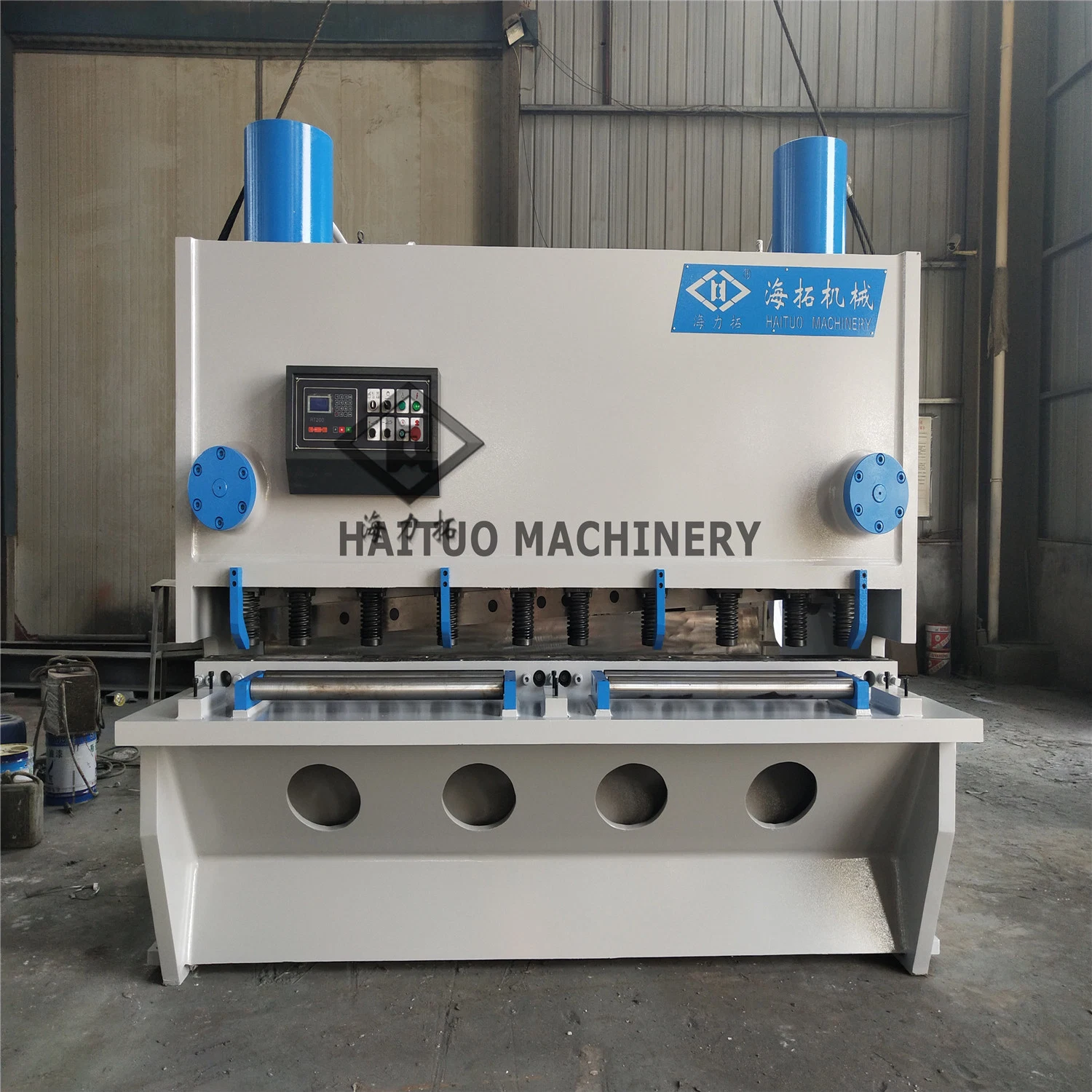 QC11y Sheet Metal Plate CNC Hydraulic Swing Beam or Guillotine Cutting Mechanical Shearing Machine