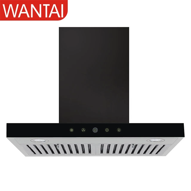 Baffle Filters Hot Sales Oil Cup Kitchen Range Hood Super Suction T Shape Cooker Hood 2022 New