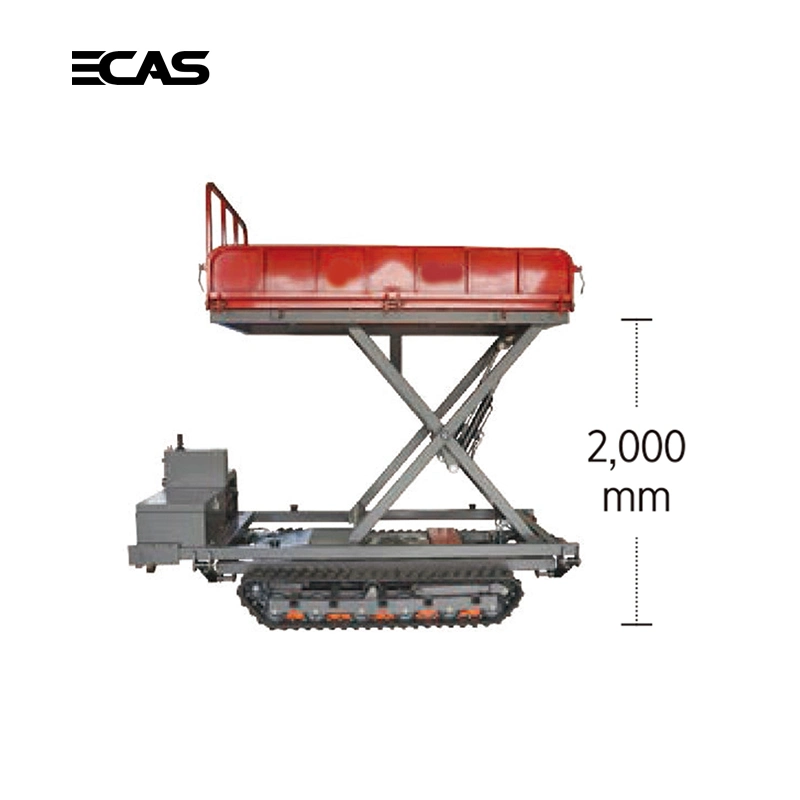 Ecas-S500 Load Weight 800kg Automatic Electric Hydraulic Telescopic Orchard Scissor Lift for Operating Tools to Pruning Shears/Loppers/Saws/Cherry Picker