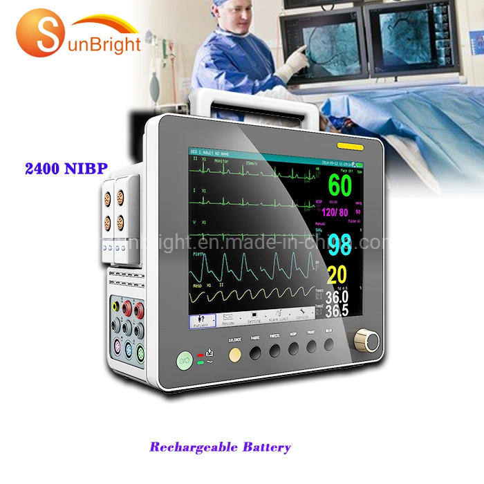 Handheld Patient Monitor Portable Sun-603s Machine with Heart Rate