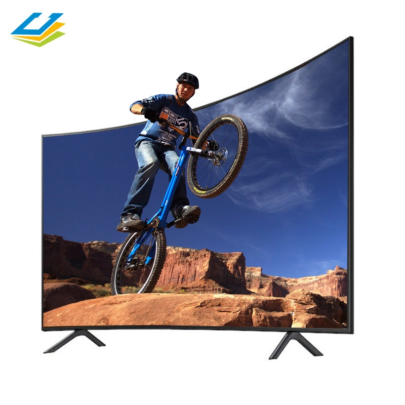 Curve Screen Television Smart HD Color LCD LED TV