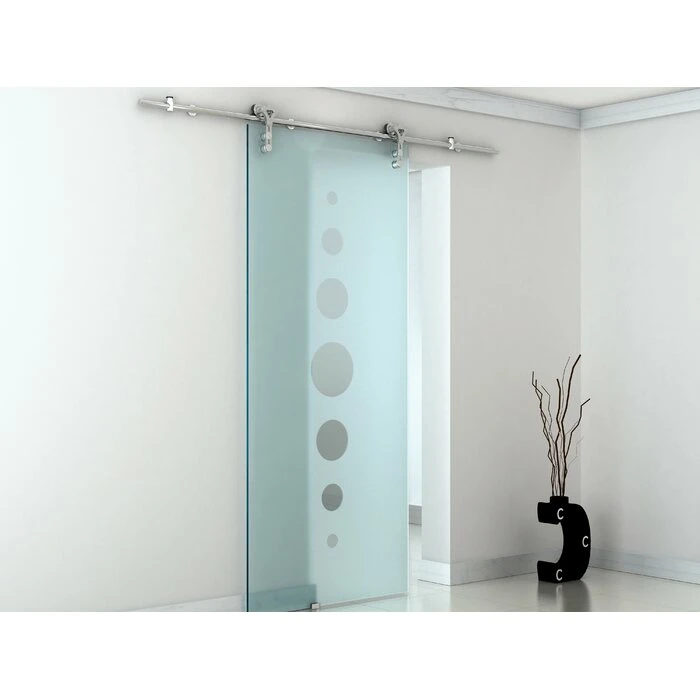 Stainless Steel Sliding System Barn Door Hardware for Wood Door