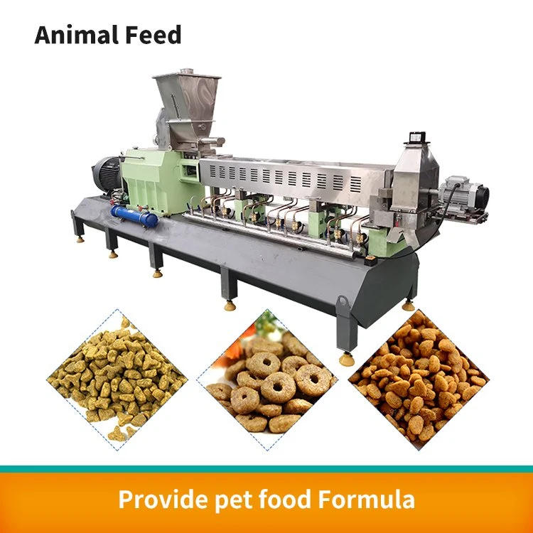 High Capacity Pet Dry Dog Food Production Line Plant Floating Fish Food Pellet Making Machine