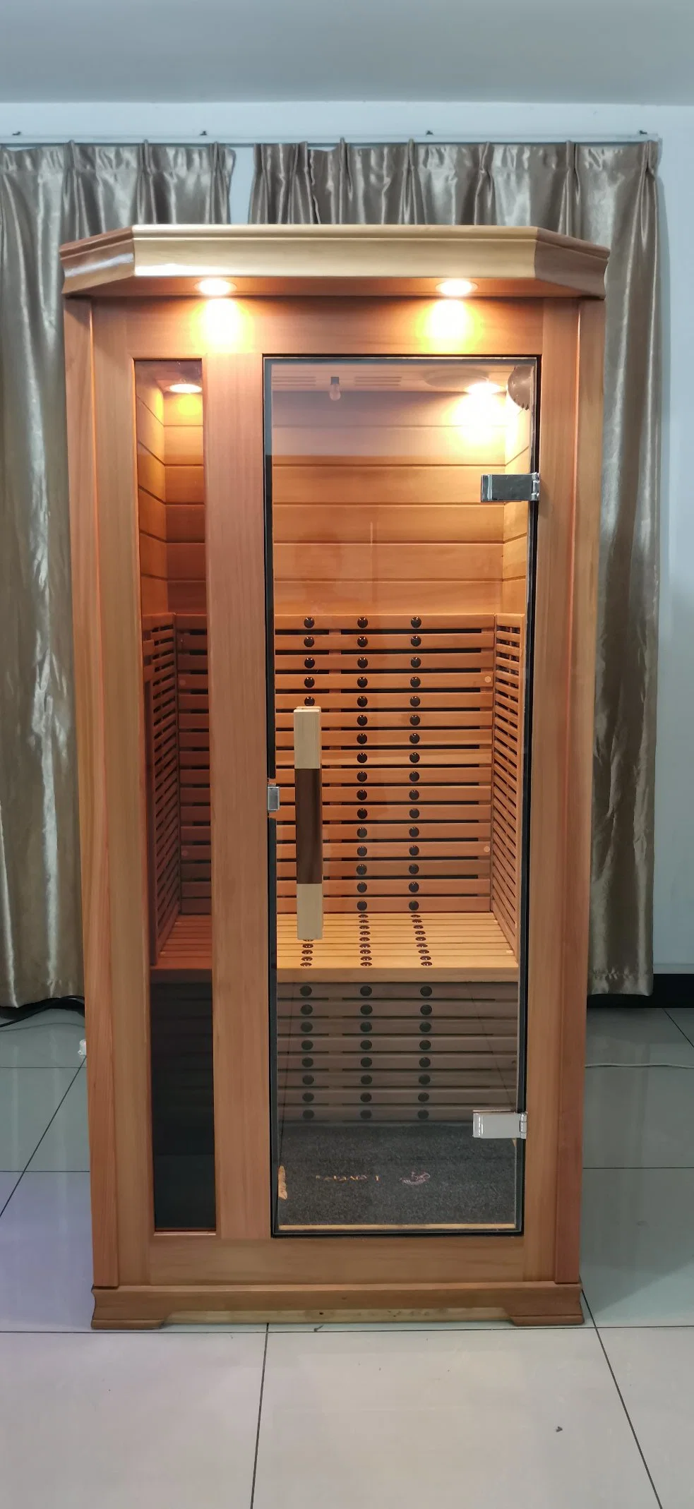 Estrella sanos a casa sano de cuerpo entero Infrarrojo Lejano Sauna