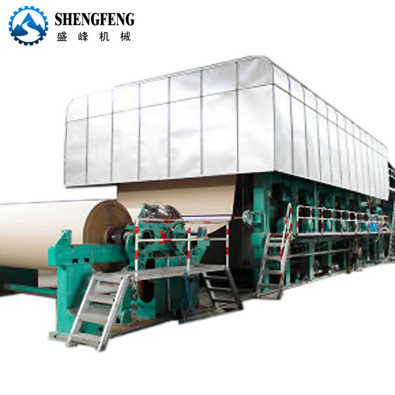 150tpd Second Hand Kraft Paper Corrugated Paper Machine Waste Carton Recycling