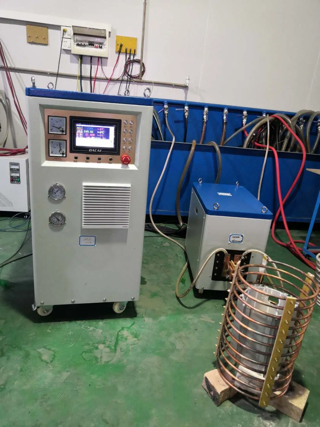 DSP-120kw Digital completo equipo de calentamiento por inducción de metal para todos