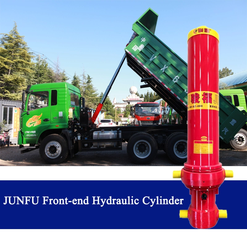 Good Quality Hyva Series Telescopic Hydraulic System Cylinder for Tipper Hoist