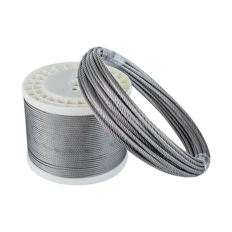 304/304h/304L/316/316L 316 AISI Stainless Steel Wire Rope Stainless Steel Wire Rope for Window Regulator