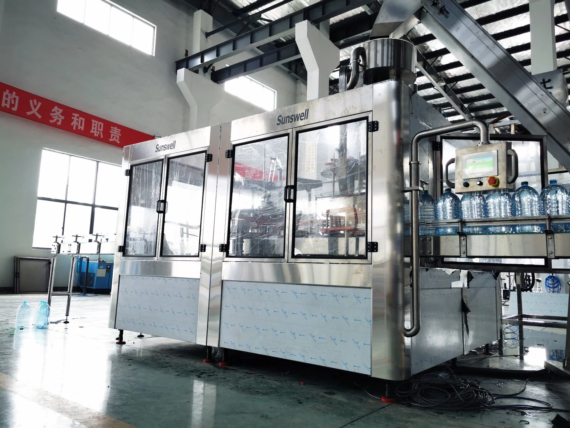 Rotary Weighing-Type Machine Pet Bottle 3L-10L Mineral Pure Water Filling Machine