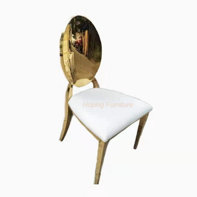 Wholesale/Supplier Wedding Chairs Indoor Chairs Corner Chairs Amber Chairs White Furniture Factory Direct Party Leather Stainless Steel Dining Chair