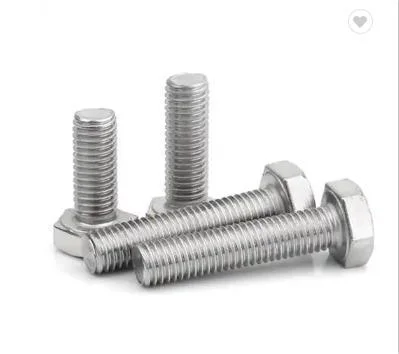 Hexagon Head Bolt Grade 4.8/ 8.8/ 10.9/ 12.9 Half Thread and Whole Thread Hex Bolt and Nut Used for The Structional or Building Material 40crmo Alloy Steel