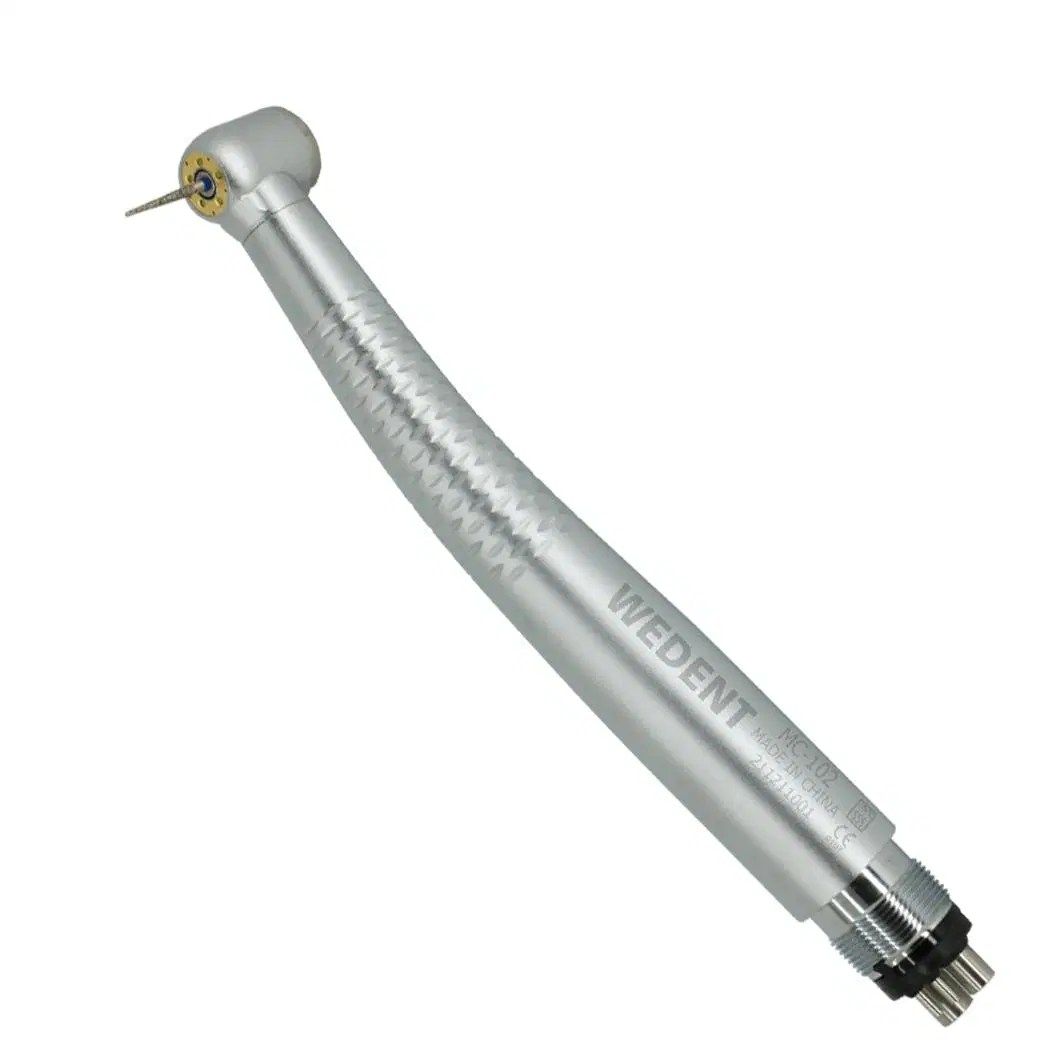 Wdent Oral LED Handpiece Cricle Light High Speed Handpiece 2/4 Holes