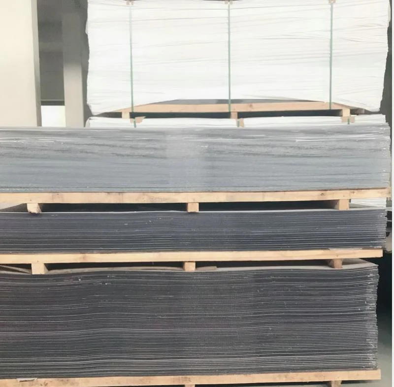 Yang Run Manufacture High quality/High cost performance  Virgin Material PP ABS PVC 1250X2450mm HDPE Sheet with Rubber Edge