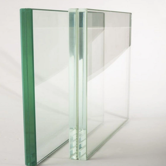 6.38mm - 50mm Safety Building Tempered Laminated Glass for Building