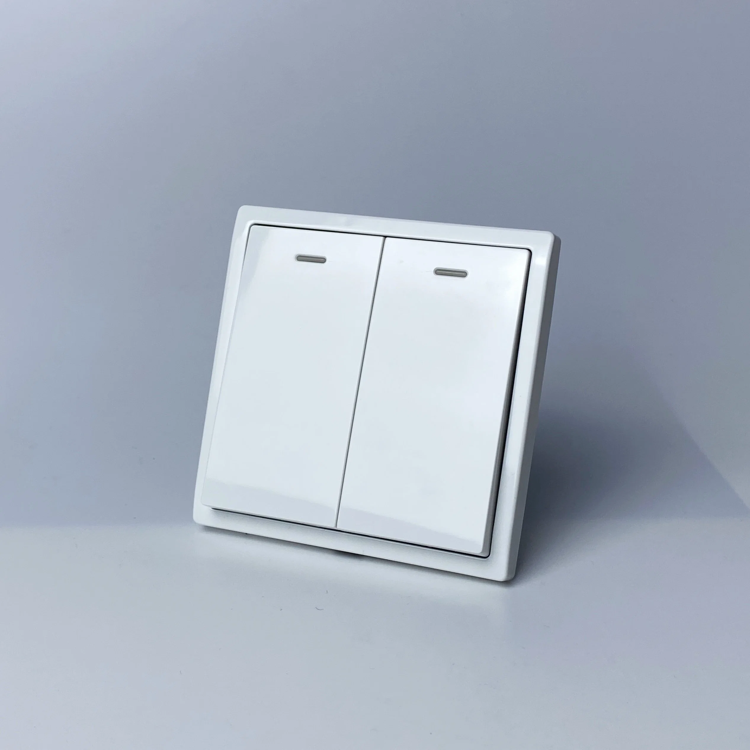 Shinelite nuevo diseño de botón grande Buen Material PC interruptor eléctrico de pared