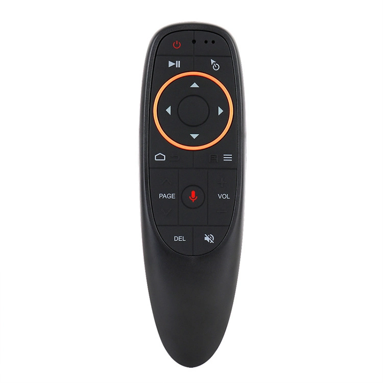 ماوس G10 G10s Voice TV Remote 2.4 جيجاهرتز ولوحة مفاتيح لاسلكية مع لعبة استشعار الجيروسكوم جهاز تحكم عن بعد ذكي لتلفزيون Android