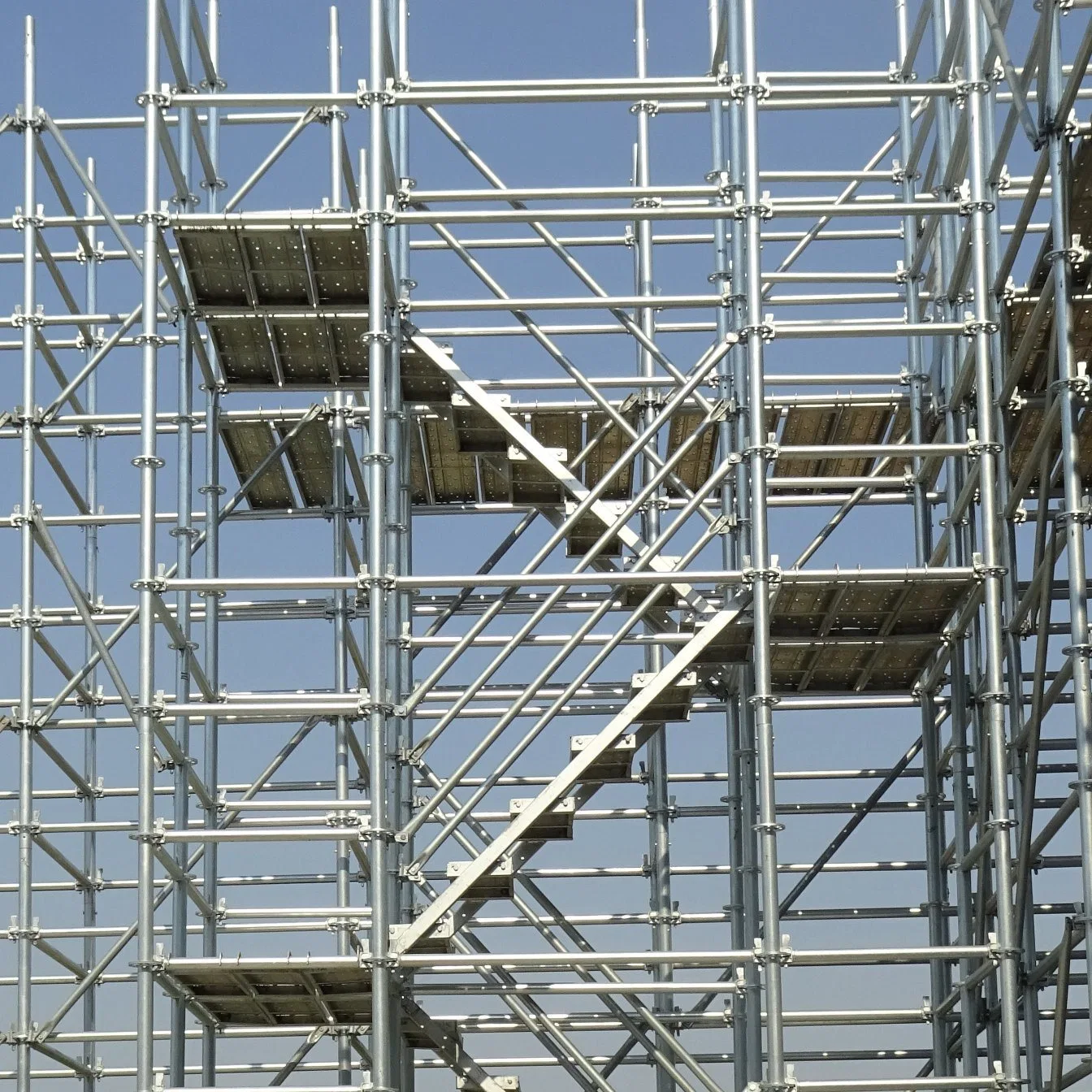 الصلب بالجملة لفن الطبقة Allround Scaffolding نظام رينغلوك Scaffold