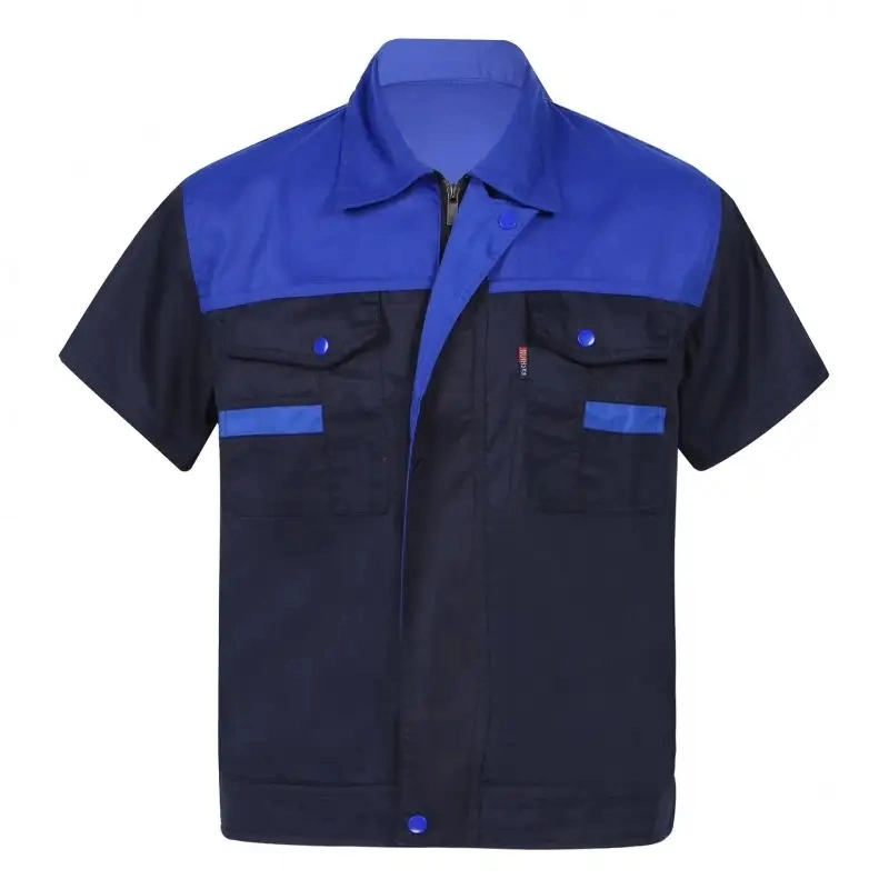 High quality/High cost performance  Best Seller OEM Workuniform Tshirt Safety Work Wear Short Sleeves