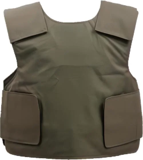 Black Concealable Aramid Ballistic Tactical Vest M10