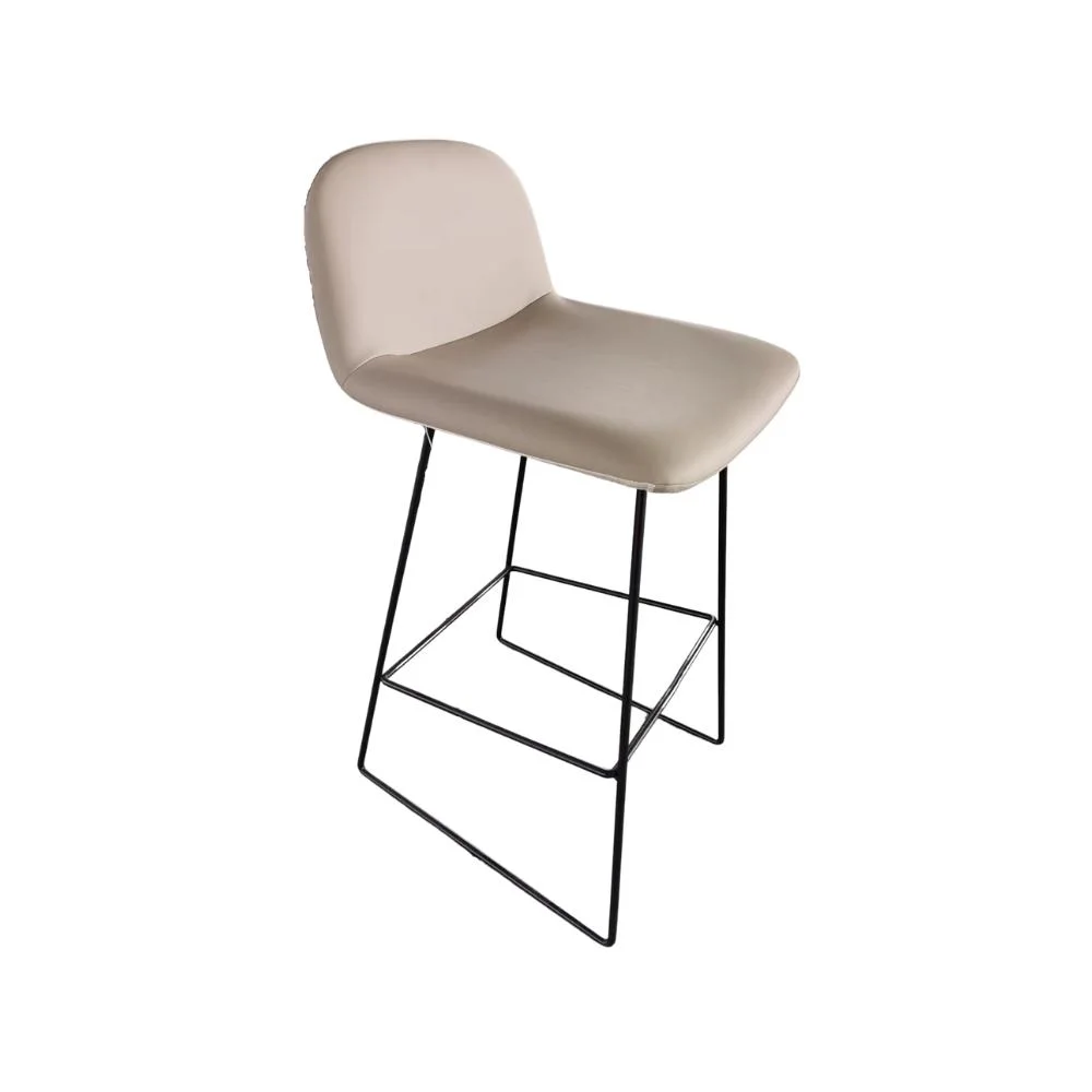 Stools Bar Chairs Customized Leather Fabric Cafe Restaurant Hotel Furniture