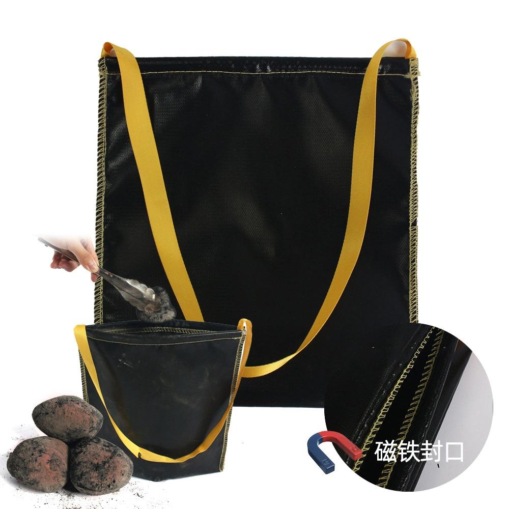 Silicone Fireproof Cloth Bag Flame Retardant Charcoal Recycling Bag