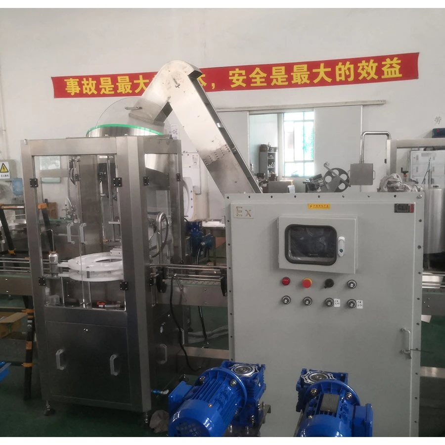 Chemical Aerosol Tin Can Spray Bottle Servo System Bottling Filling Line Plant Equipment Factory Manufacturer Smart Filling Machine