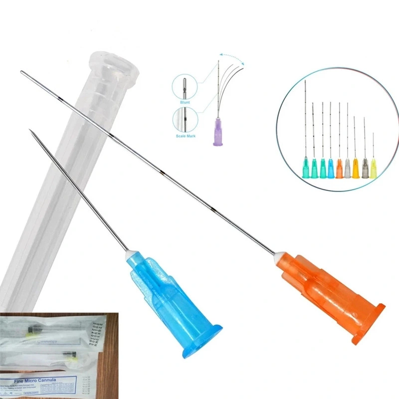 الجمال الطبي Micro كانولا كليلة نيدل إبرة كاملة الطراز ميزوثيرابي