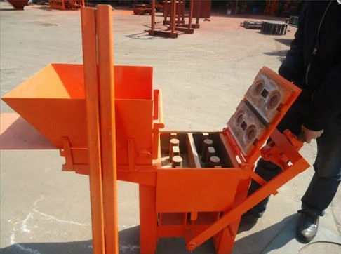 Clay Manual Interlocking Brick Making Machine Qmr2-40