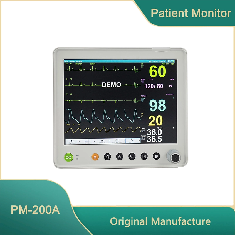 Equipo de Hospital PM-200un monitor de paciente múltiples parámetros monitor de ECG