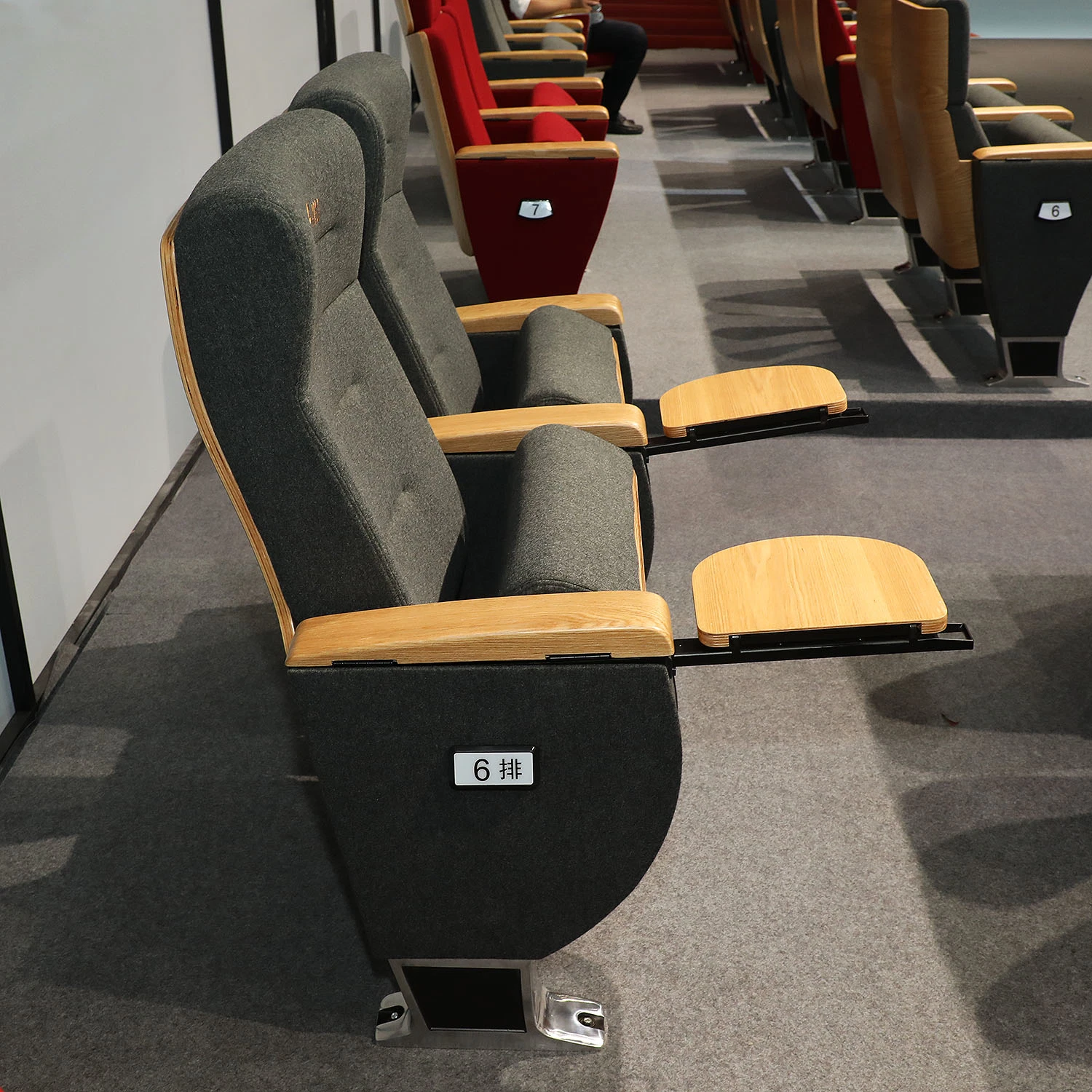 Aluminium Classe Étudiant École Église Conférence Salle de conférence Cinéma Théâtre Auditorium Chaise