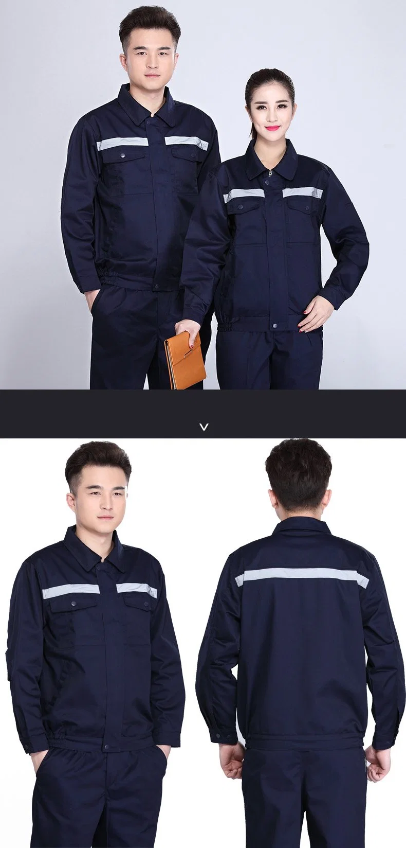 Made in China Garment High-Quality Fabric Custom Work Clothes