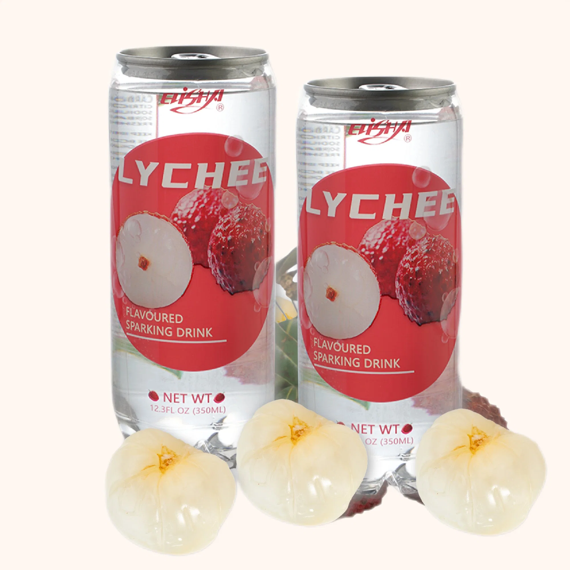 Baked Food Mate High Quality Lychee Flavor Soft Drinks Soda Water