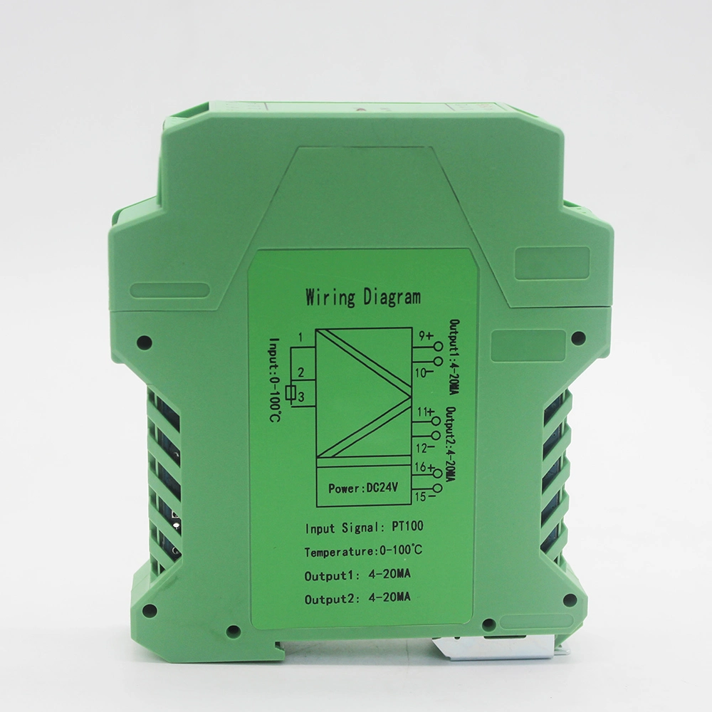 خرج إشارات Pt100 RTD PT1000 0-300 درجة 4-20 مللي أمبير 0-10 فولت محوال درجة الحرارة للبيع