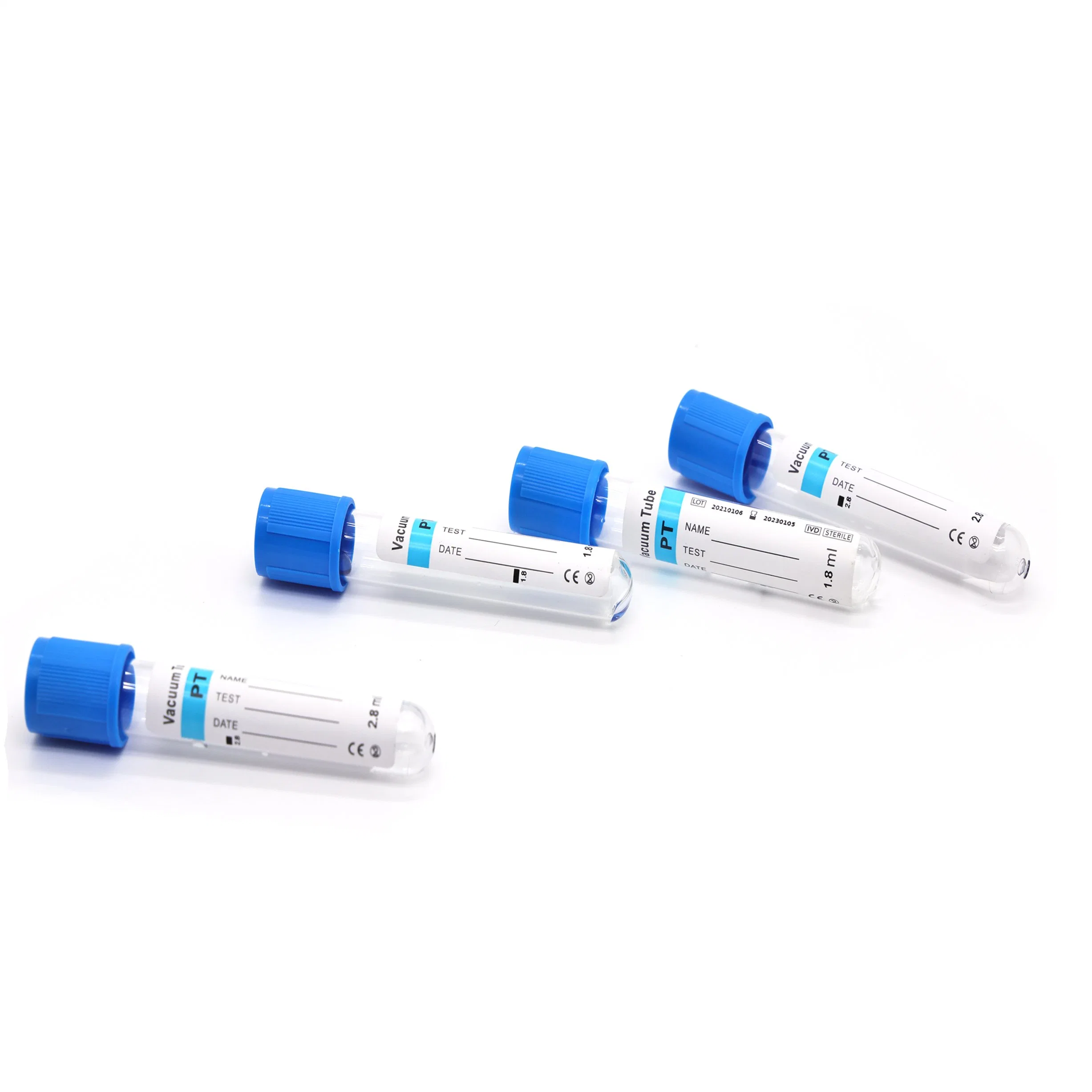 Blue Top PT Tube Blood Collection Tube