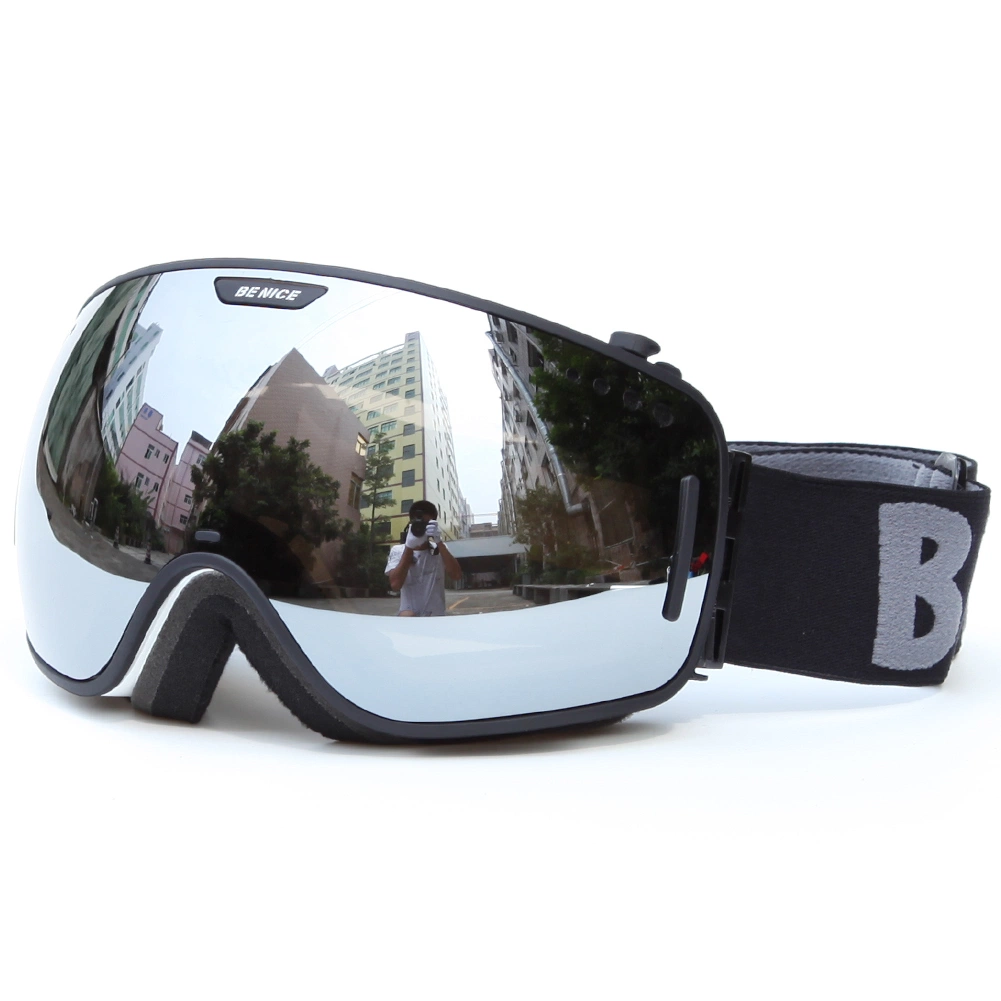 FDA Approved Snow Goggles with Adjustable Nose-Bridge Foam Most Comfortable Fit Skiing Eye Glasses Ski Goggles