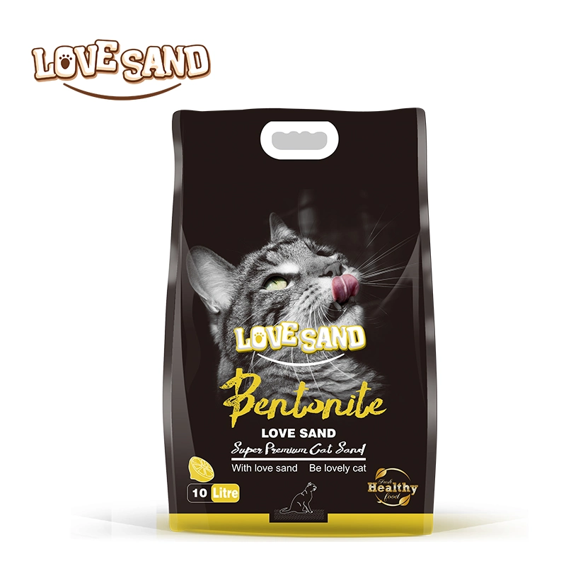 Litière pour chat en bentonite en gros 100% naturelle Cat Sand Pet Products