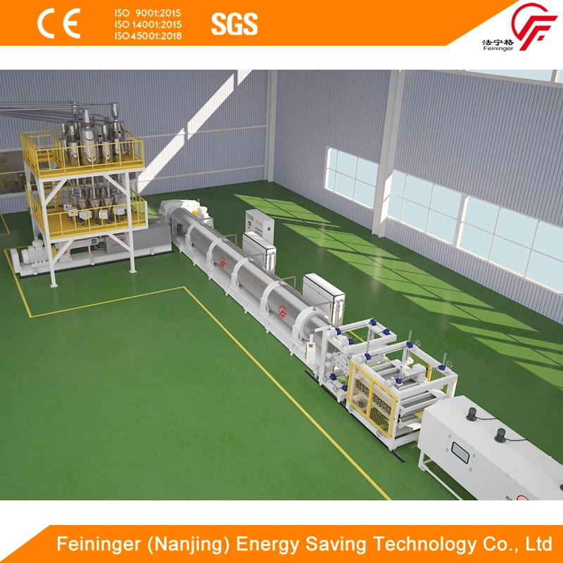 Espuma de CO2 máquina de fabricación de cartón espuma XPS/Equipo espuma de poliestireno extruido de línea de producción de hoja