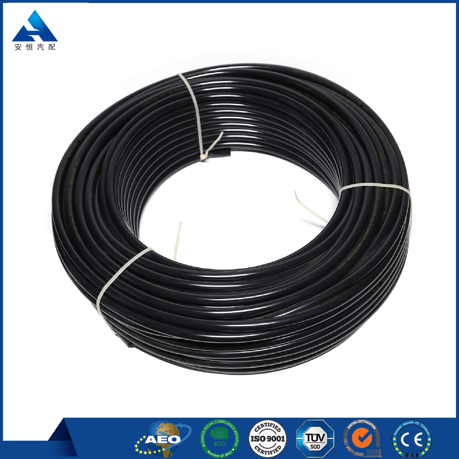 High Temperature PA12 Nylon Retractable 50 FT 100 FT Truck Nylon Air Hose Tube Use for Air Brake System Water Hose Supplier for Sale