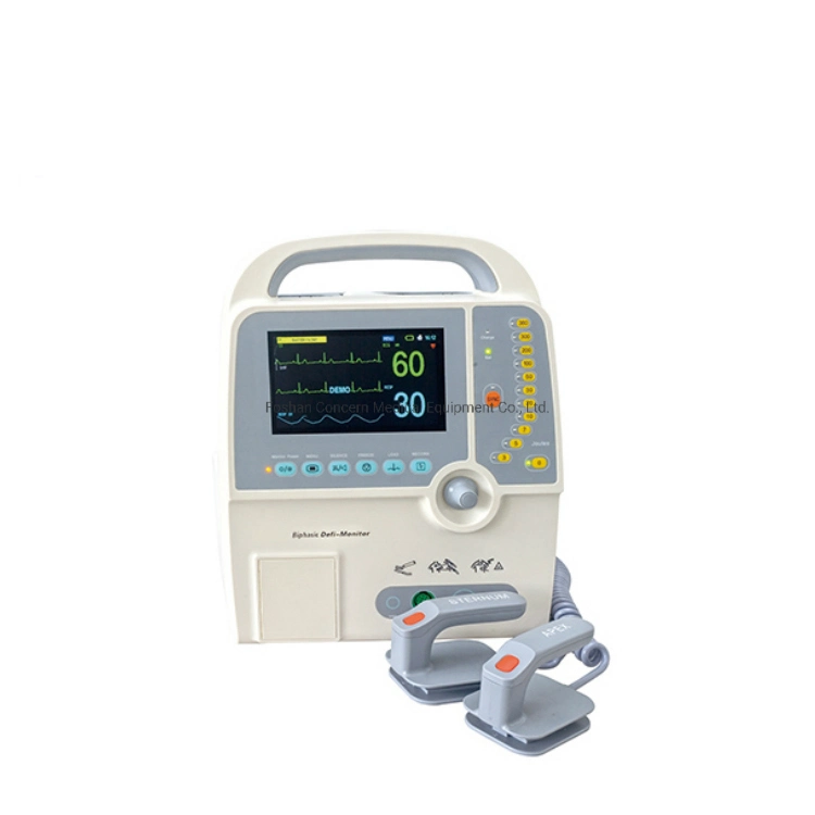 Hospital Medical Portable Surgery desfibrilador automatizado Biphasic AED