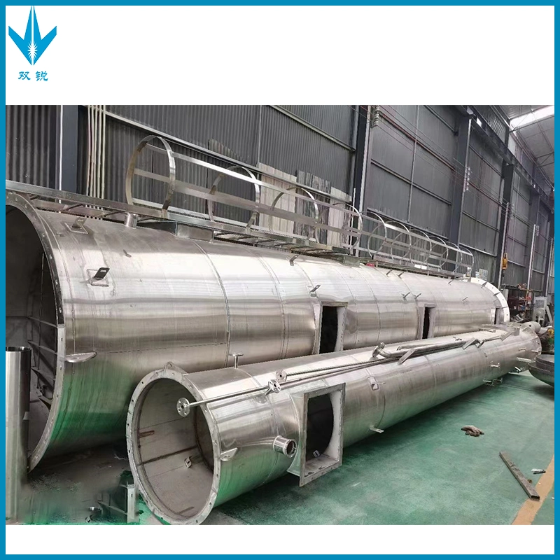 Horizontal Opened Style Stainless Steel Engineering Liquid Storage Tank