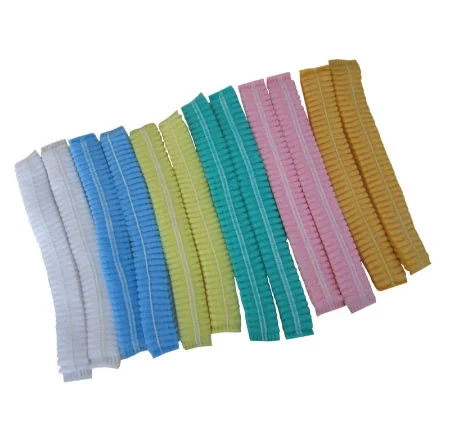 Disposable Bouffant Caps 24 Inch Blue 100 Pack Head Covers Hair Nets