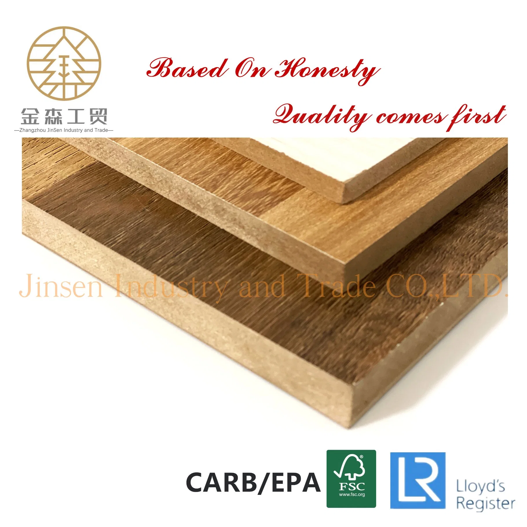 1220mmx2440mmx18mm E1 High quality/High cost performance  First-Class Wood Fiber Raw Fiberboard MDF Board Sheet