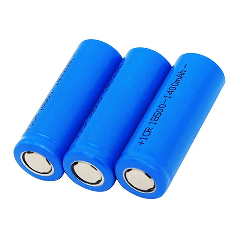 Wiederaufladbare Lithium-Batterie 18500 3,7V 1400mAh Zelle für die Lagerung Und Power