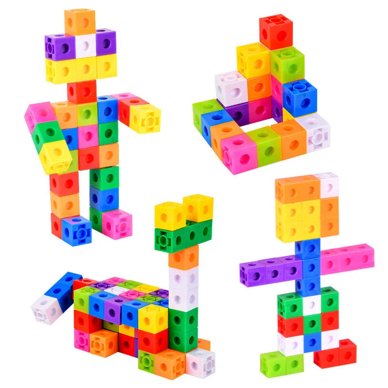 Blöcke Spielzeug Kinder Montessori Lernspielzeug Bausteine
