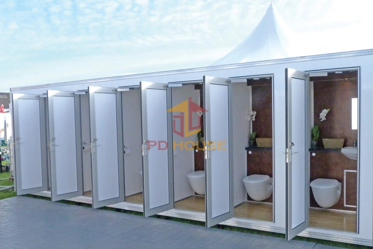 Transportable Environmental Modular Portable Shipping Container Toilet