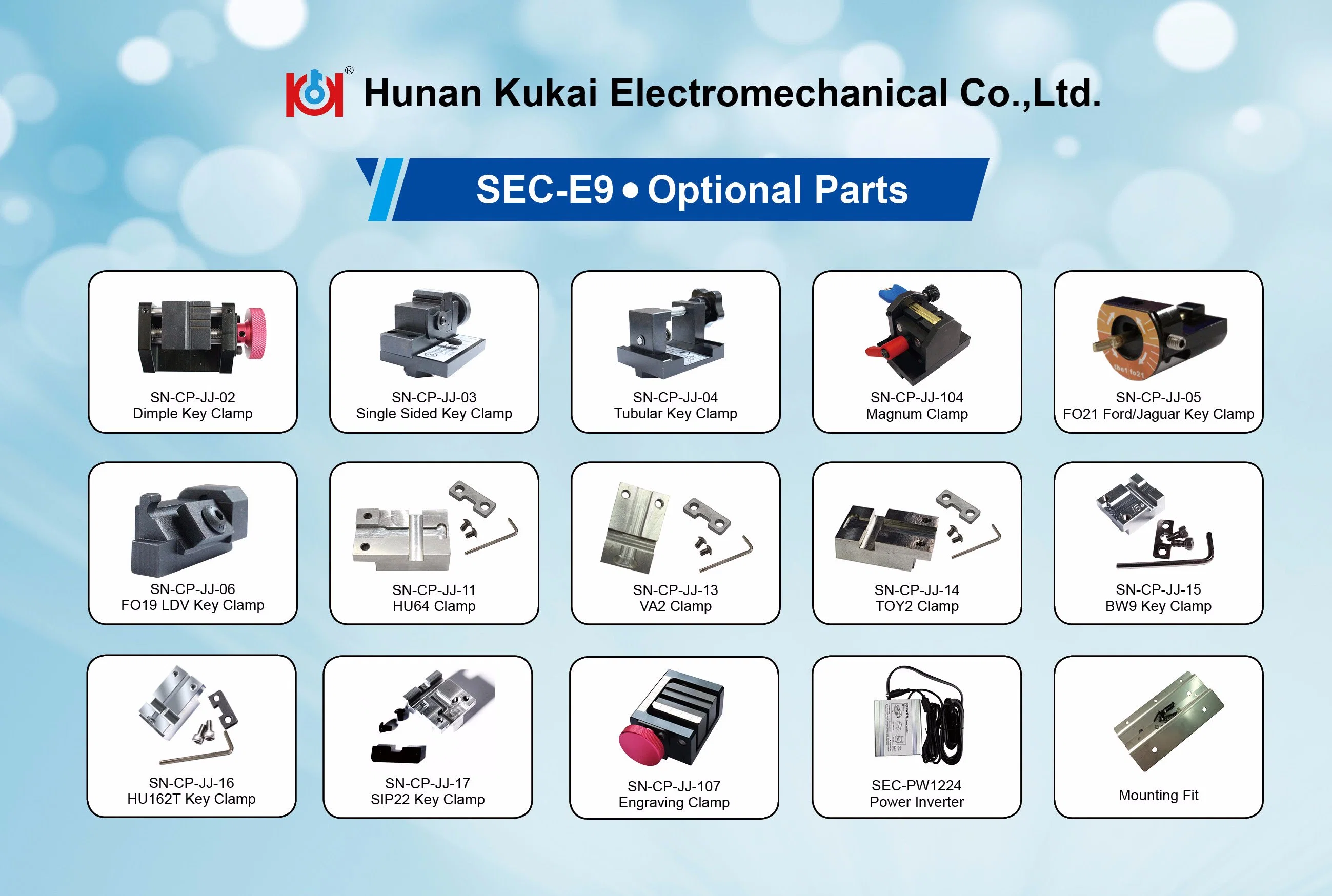 Sec-E9 English Version Computerized Duplicate Key Cutting Machine with Free Upgrade